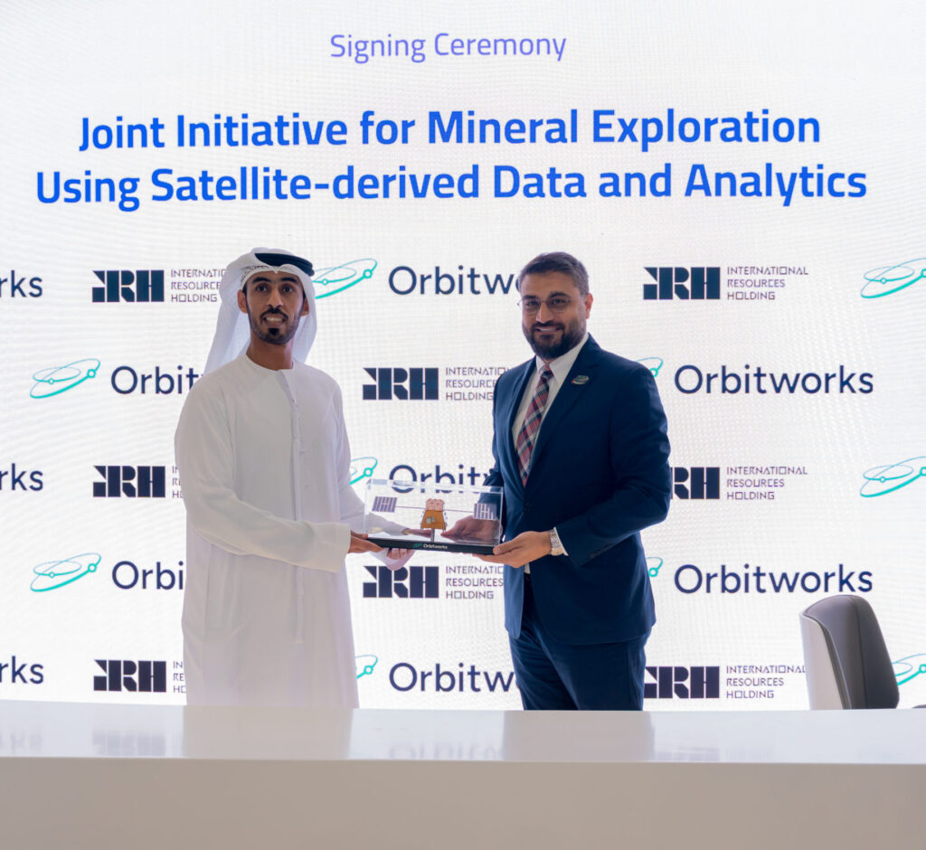 IRH & Orbitworks signing