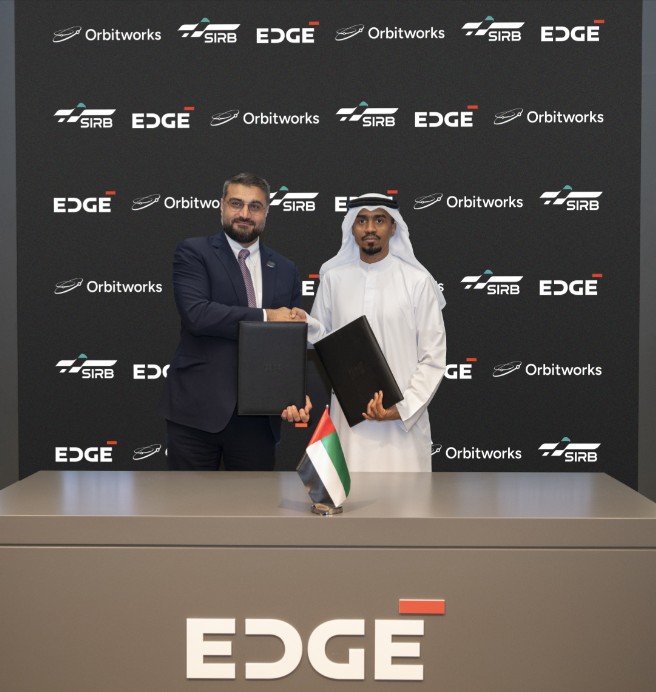 Edge & Orbitworks Signing ceremony